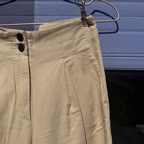 Malene Birger Tan Pleated Trousers - Picture 1 of 3